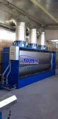 Buồng sơn nước 2 máng tràn rộng 5500 cao 1940