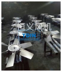 Cánh quạt hợp kim nhôm tdin Đường kính 800 8 cánh lỗ trục 28