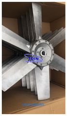 Cánh quạt hợp kim nhôm tdin Đường kính 800 8 cánh lỗ trục 28