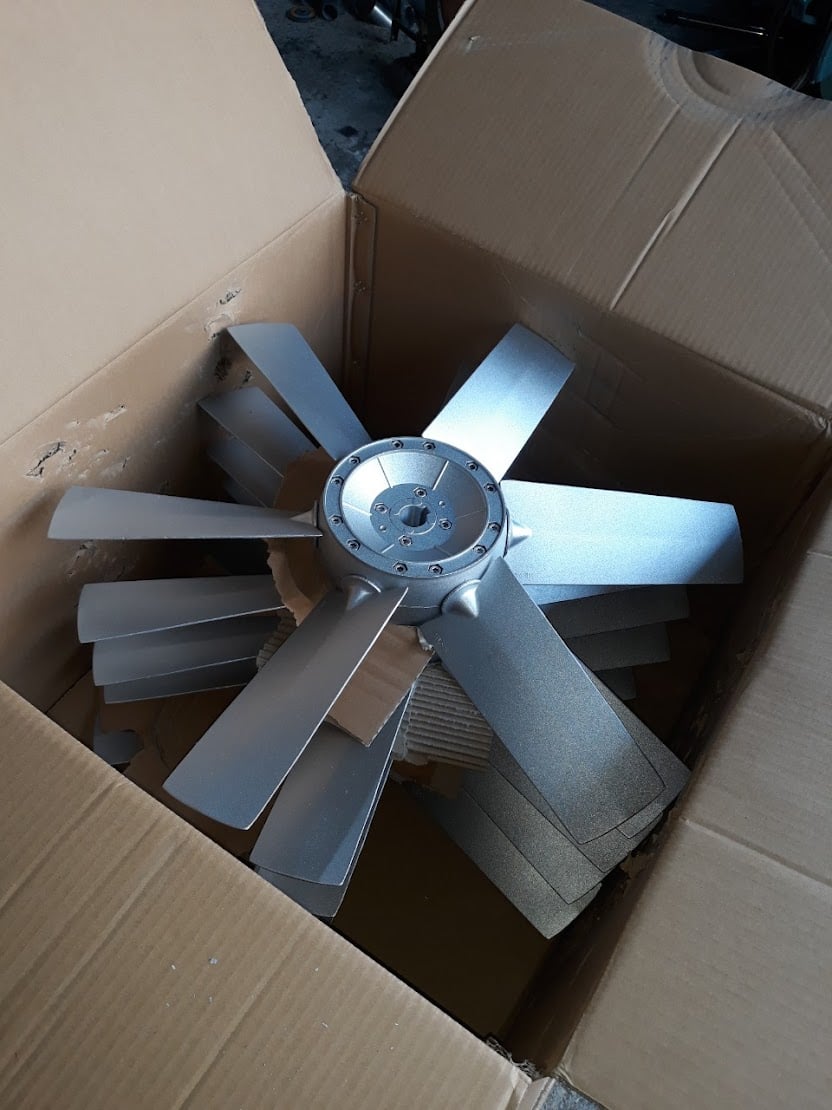 Cánh quạt trục hợp kim nhôm