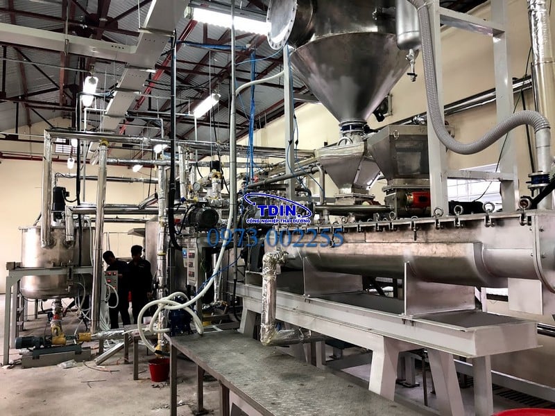 Dây chuyền sản xuất thuốc nổ năng lượng cao