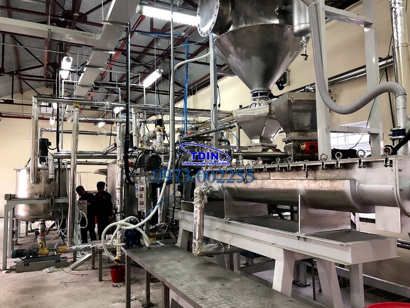 Dây chuyền sản xuất thuốc nổ năng lượng cao