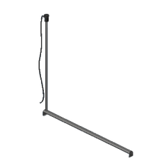 Điện trở titan chữ L 3kW D20x1200 + D40x 900mm200