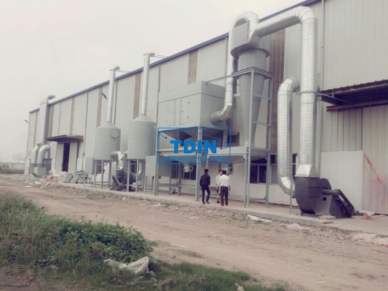 Hệ thống hút bụi nhà xưởng 11-55kW