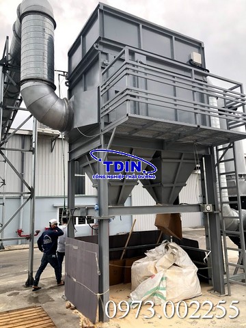 Hệ thống hút bụi 37kw 22000m3/h