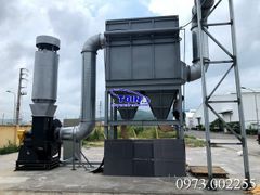 Hệ thống hút bụi 37kw 22000m3/h