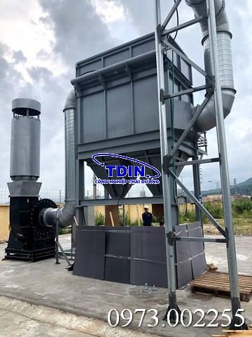 Hệ thống hút bụi 37kw 22000m3/h