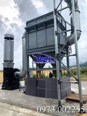 Hệ thống hút bụi 37kw 22000m3/h