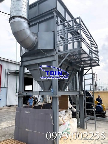Hệ thống hút bụi 37kw 22000m3/h