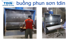 Phòng sơn nội thất 2 người phun