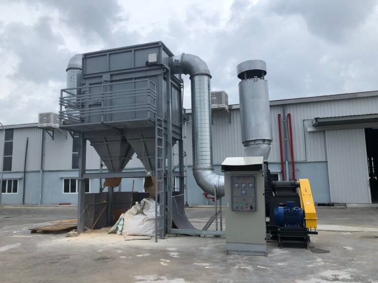 Thiết bị lọc tay áo TDIN 8000 – 60000 m3/h 11-75 kw