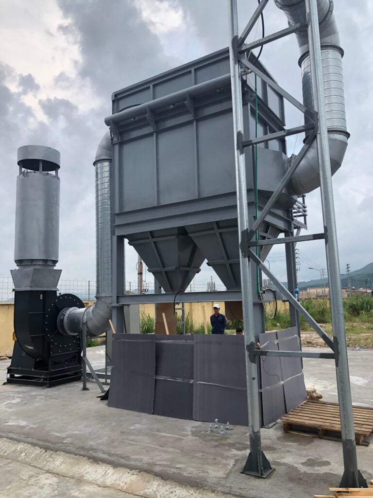 Thiết bị lọc tay áo TDIN 8000 – 60000 m3/h 11-75 kw