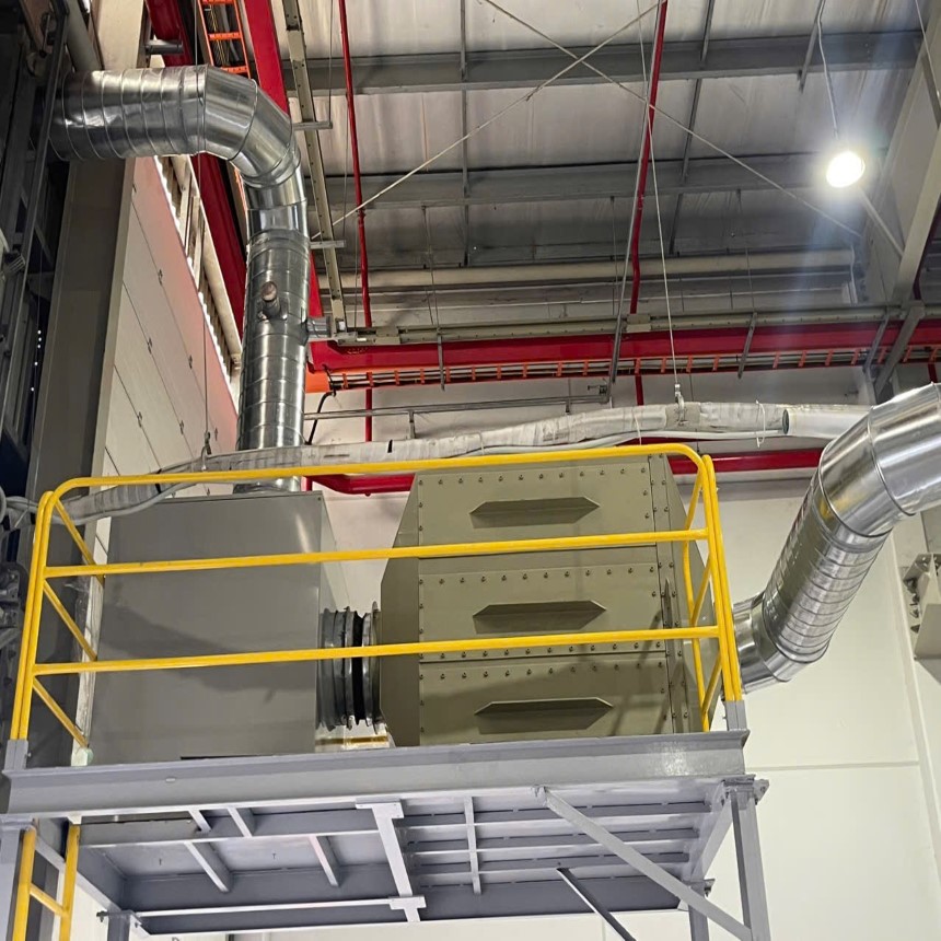 Tháp hấp phụ xử lý khí 1400-30000m3/h SS
