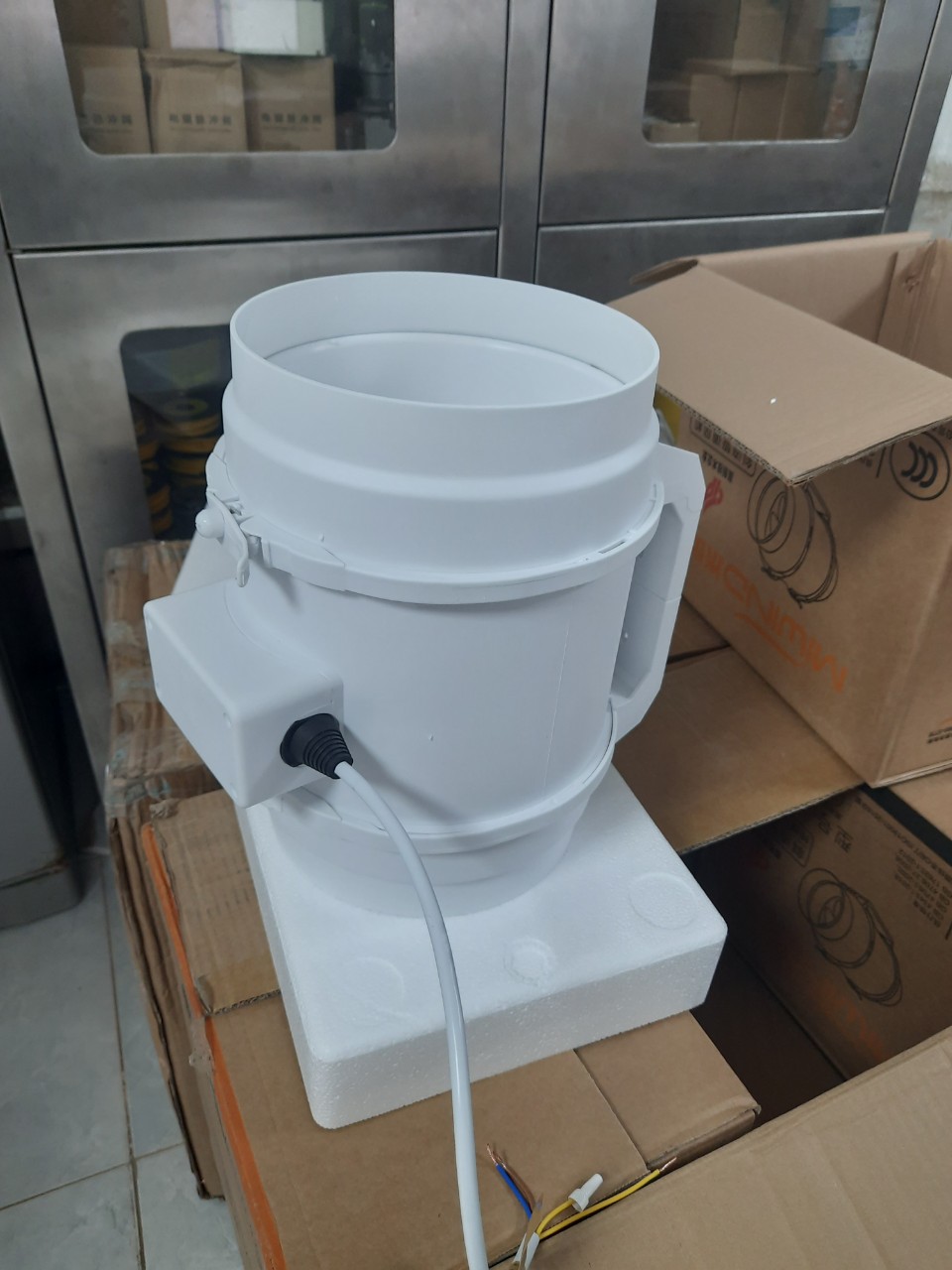 Quạt cấp khí tươi hút khí TD.QHK.MF-200P công suất 125-145w