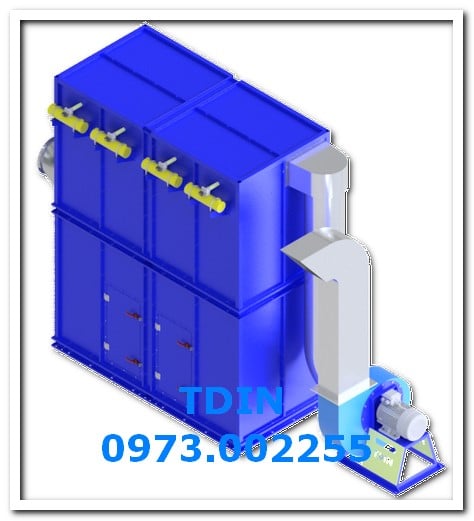 Máy hút bụi HB2-5.5kw 5500m3/h