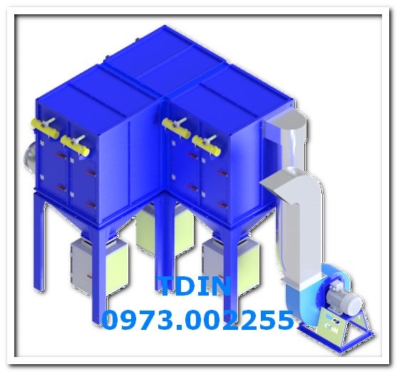 Máy hút bụi HB2-5.5kw 5500m3/h