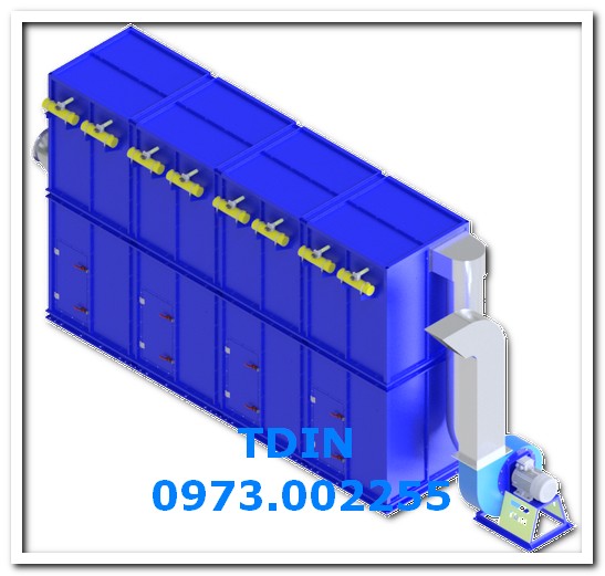 Máy hút bụi HB2-5.5kw 5500m3/h