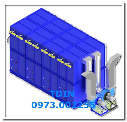 Máy hút bụi HB2-5.5kw 5500m3/h