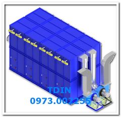 Máy hút bụi HB2-5.5kw 5500m3/h