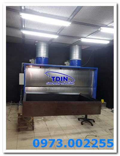 Phòng sơn nội thất 2 người phun