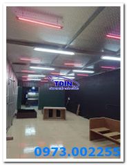 Phòng sơn sạch-cấp khí áp dương 2,2m