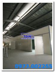 Phòng sơn sạch-cấp khí áp dương 2,2m