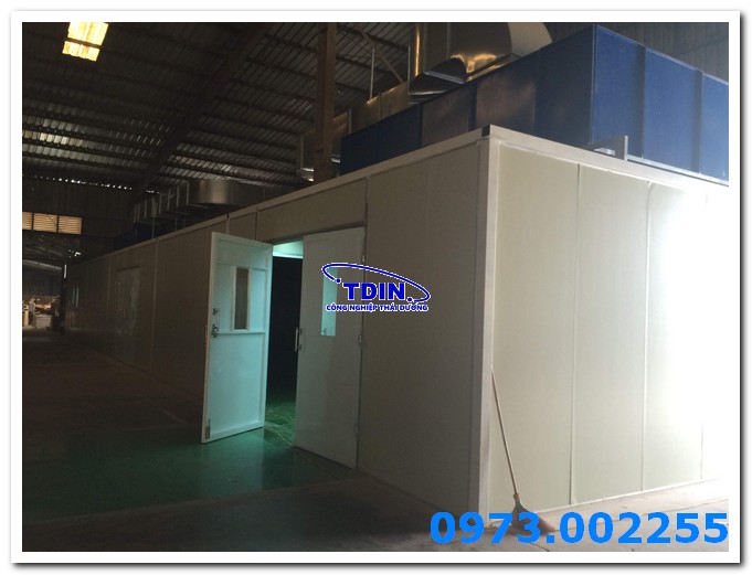 Phòng kép sơn sạch-cấp khí áp dương 1,1-6,6 m