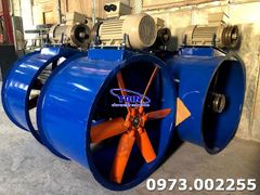 Quạt cấp áp dương phòng sơn 1,5kw