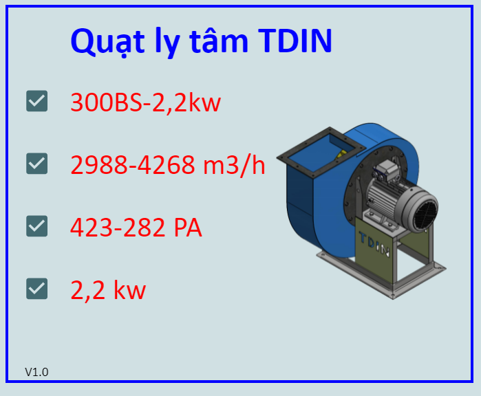 Quạt hút mùi bếp nhà hàng 2200W