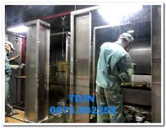 Dây chuyền sơn tĩnh điện đồng bộ
