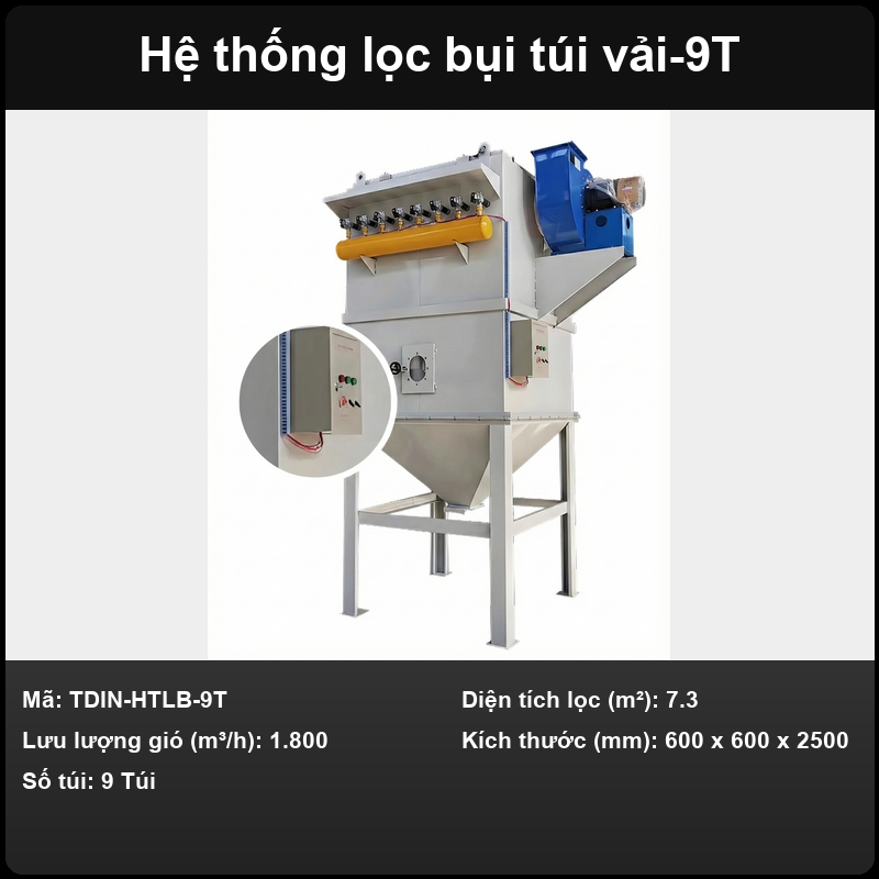 Hệ thống lọc bụi túi vải