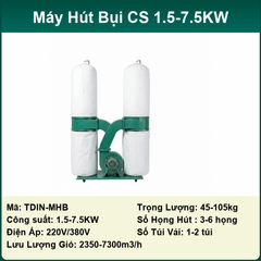 Máy hút bụi CS 1.5-7.5KW