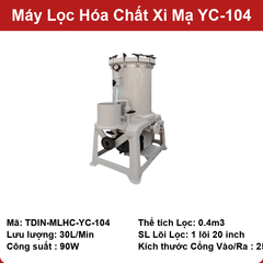 Máy lọc hóa chất xi mạ