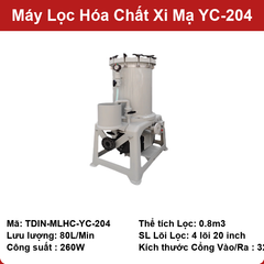 Máy lọc hóa chất xi mạ