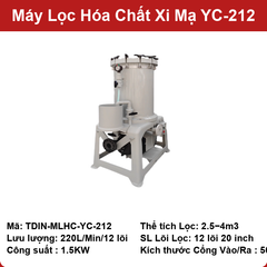 Máy lọc hóa chất xi mạ