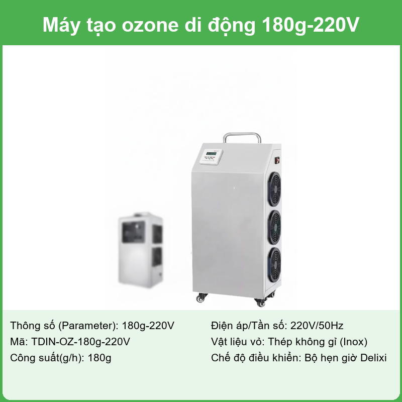 MÁY TẠO OZONE DI ĐỘNG