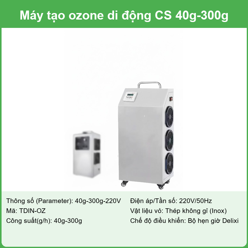 MÁY TẠO OZONE DI ĐỘNG