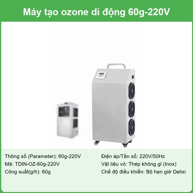 MÁY TẠO OZONE DI ĐỘNG