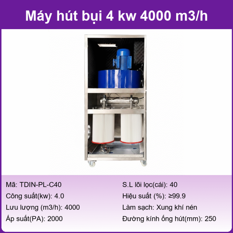 Máy hút bụi 1.5 -7,5 kW
