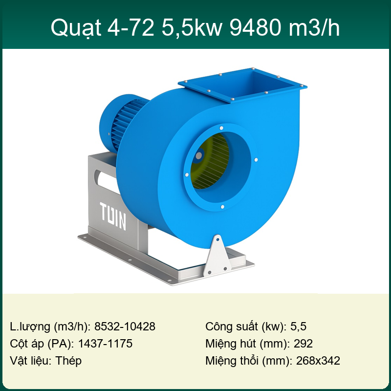 Quạt thép 4-72