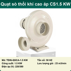 Quạt sò thổi khí áp suất