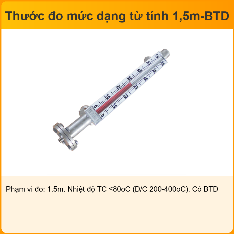 Thước đo mức dạng từ tính - có bộ truyền dẫn
