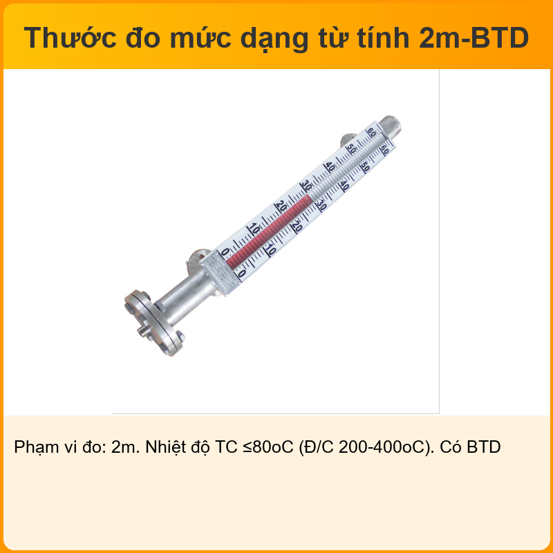 Thước đo mức dạng từ tính - có bộ truyền dẫn