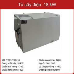 Tủ sấy điện 9-48 kW