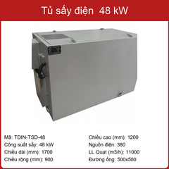 Tủ sấy điện 9-48 kW
