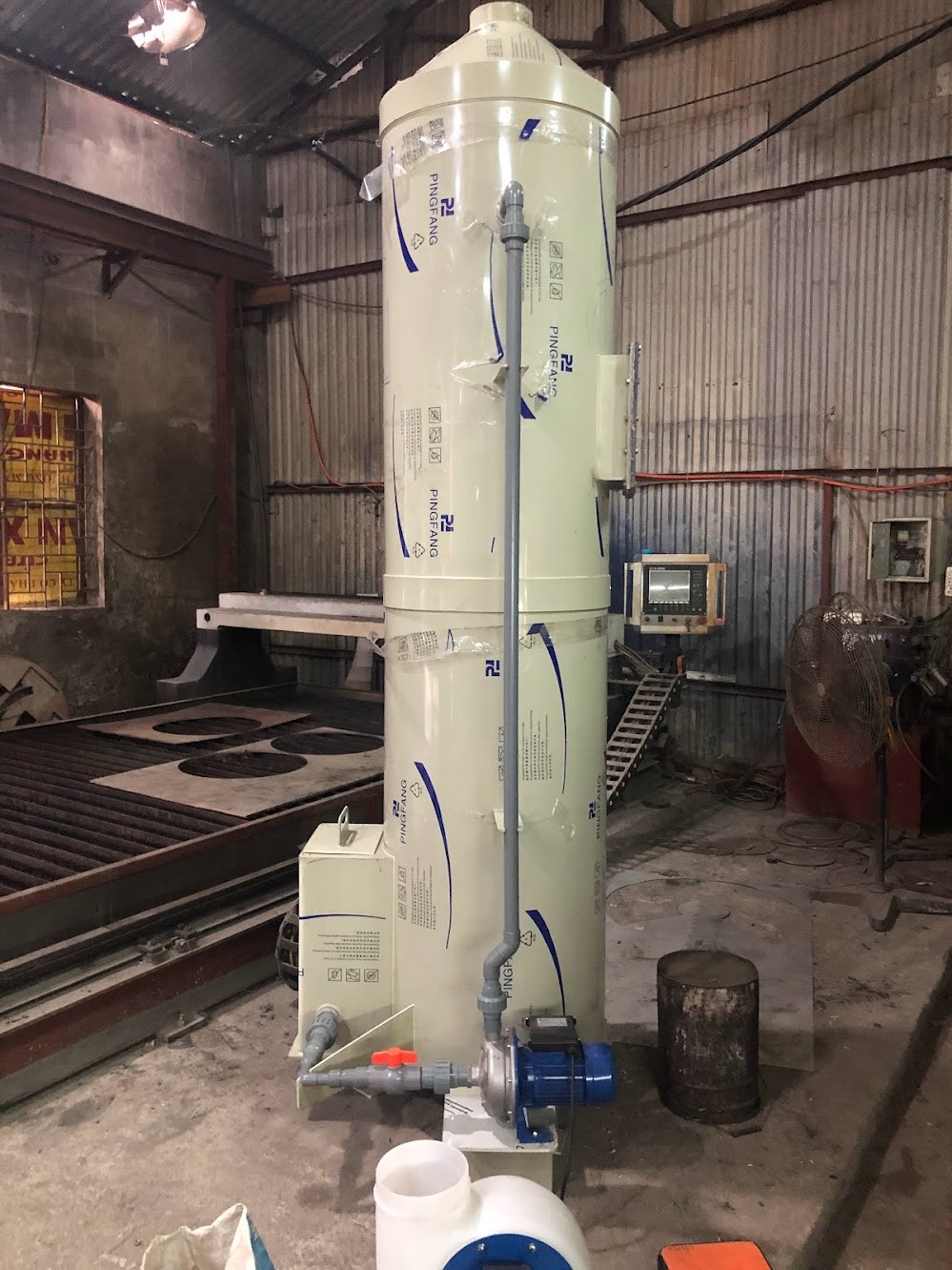 Thiết bị xử lý mùi sơn