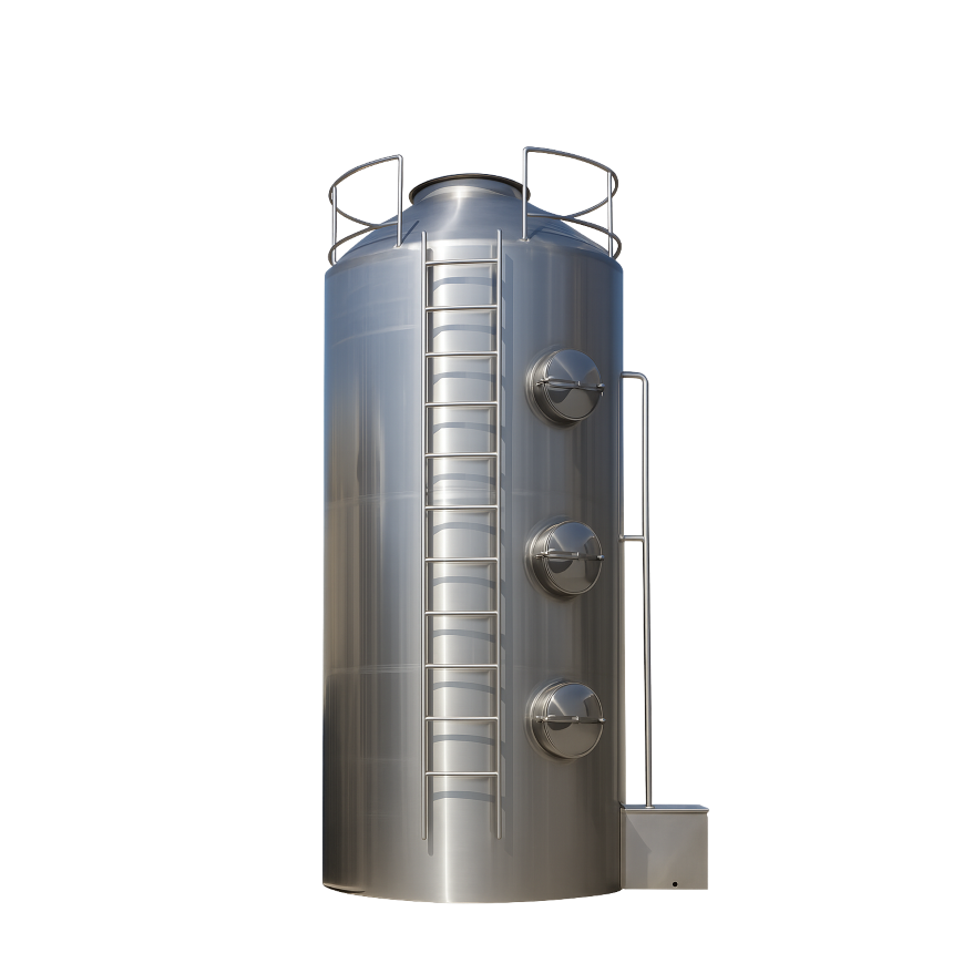Tháp hấp thụ Inox 304 1800-17700 m3/h 304
