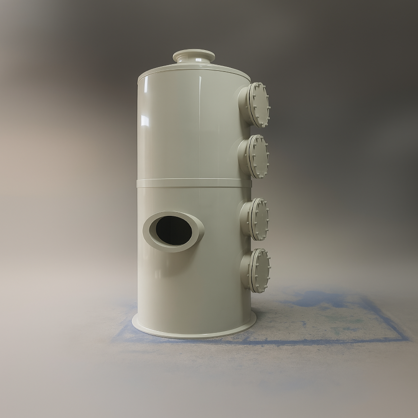 Tháp hấp thụ PP 1800-17700 m3/h PP