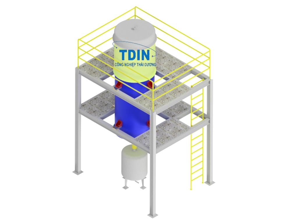 Thiết bị cô đặc dung dịch Canxi nitrat