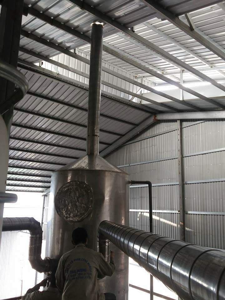 Thiết bị xử lý khí thải máy đùn nhựa